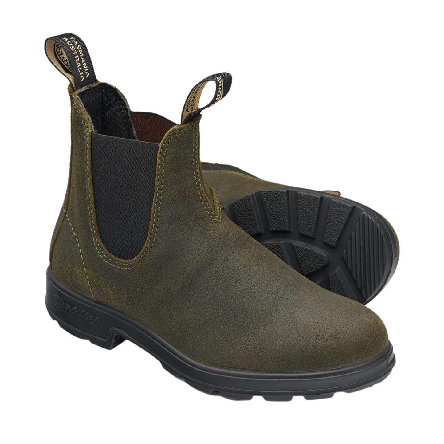 Blundstone 1615 Women's Originals Suede Boots - Dark Olive