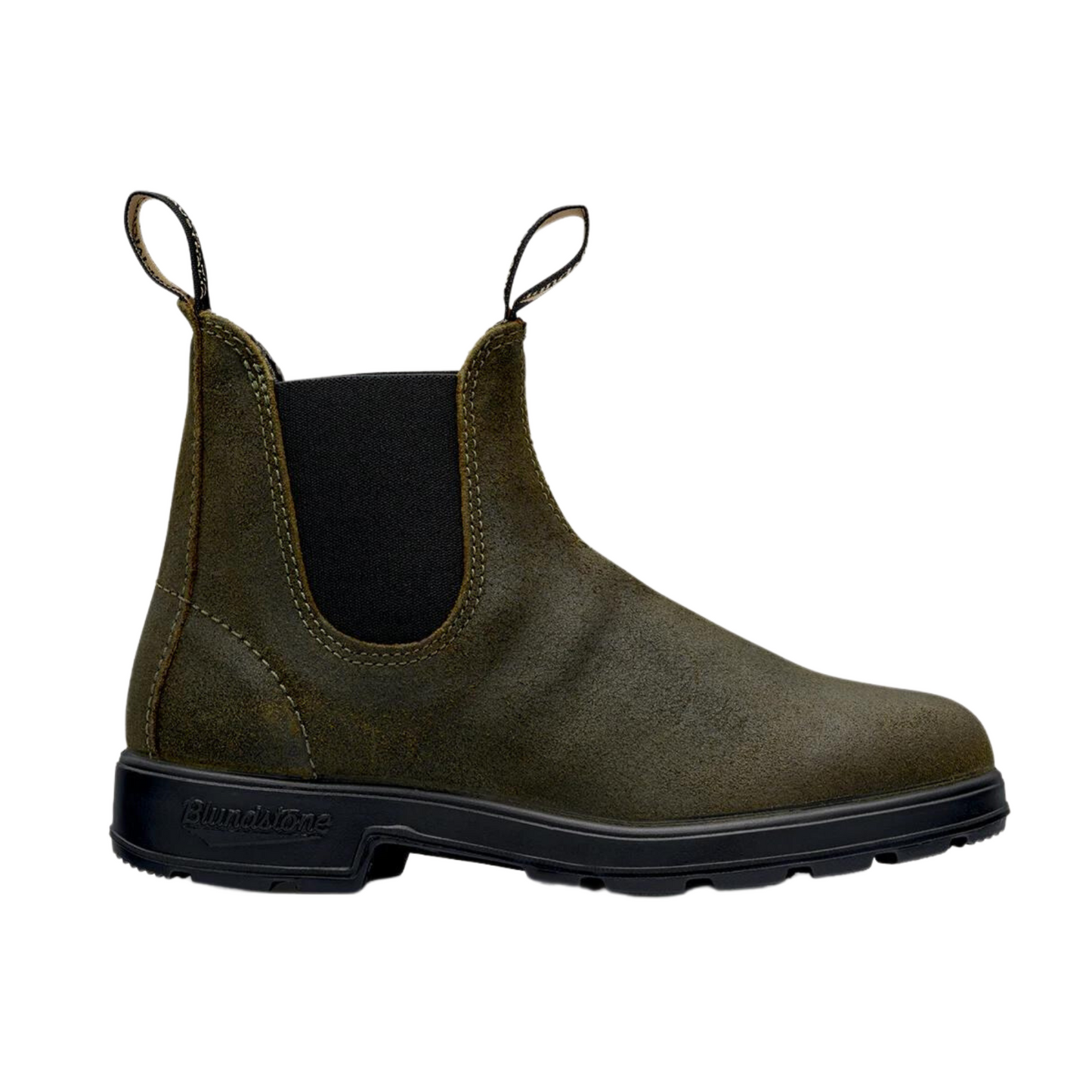 Blundstone 1615 Men s Originals Suede Boots Dark Olive Harbour