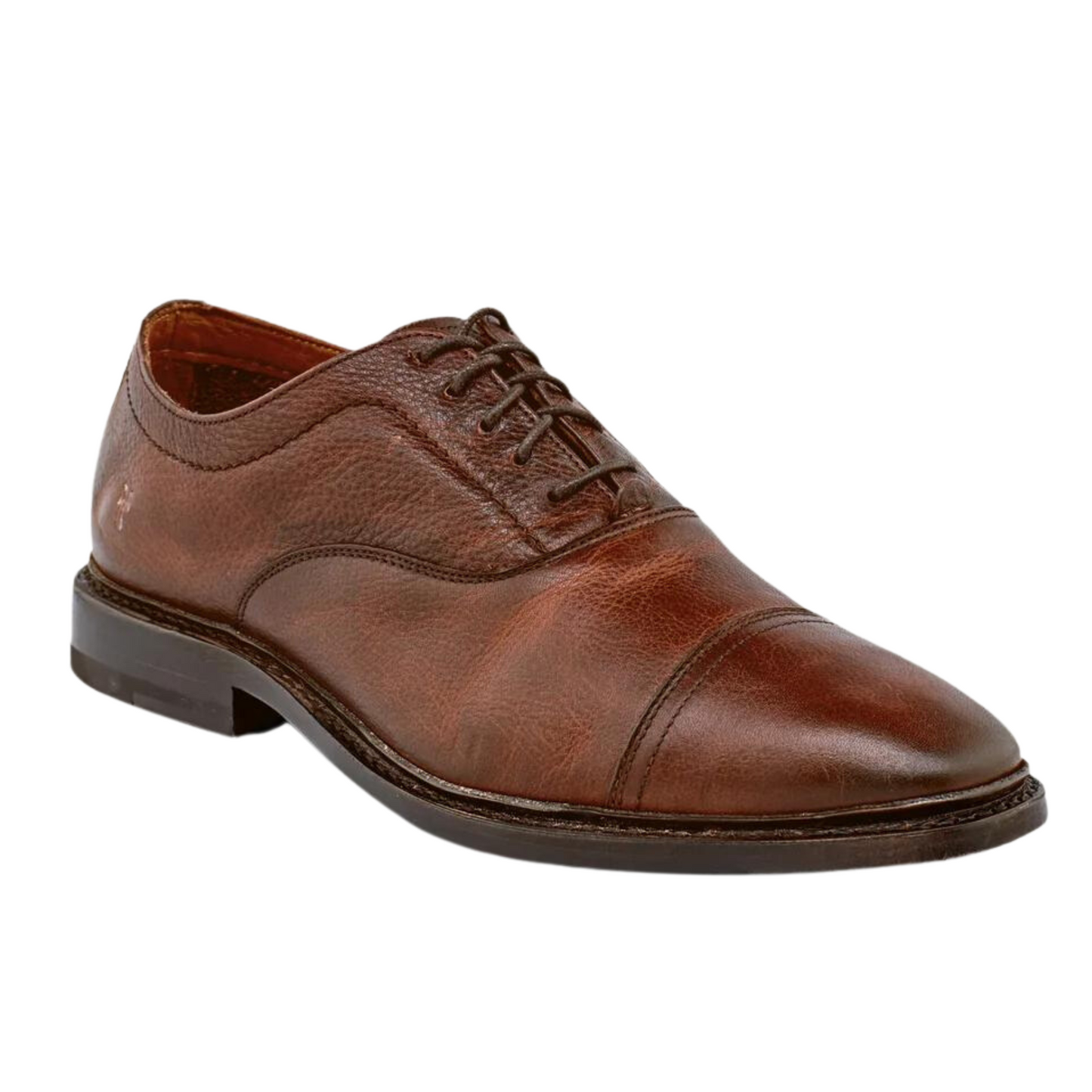 FRYE Paul Bal Leather Oxford - Walnut