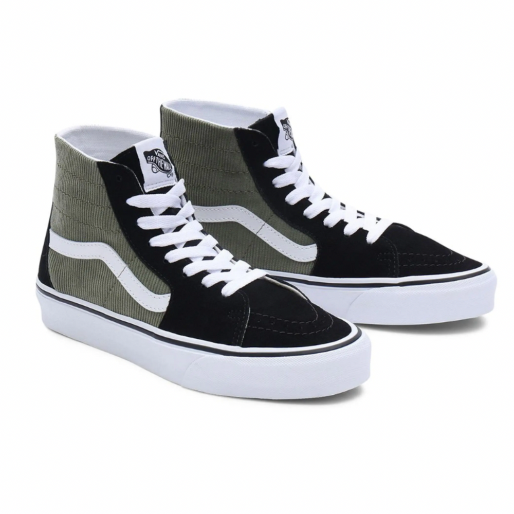 
                      
                        Vans Women's Sk8-Hi Tapered Shoe - Mini Cord Green
                      
                    