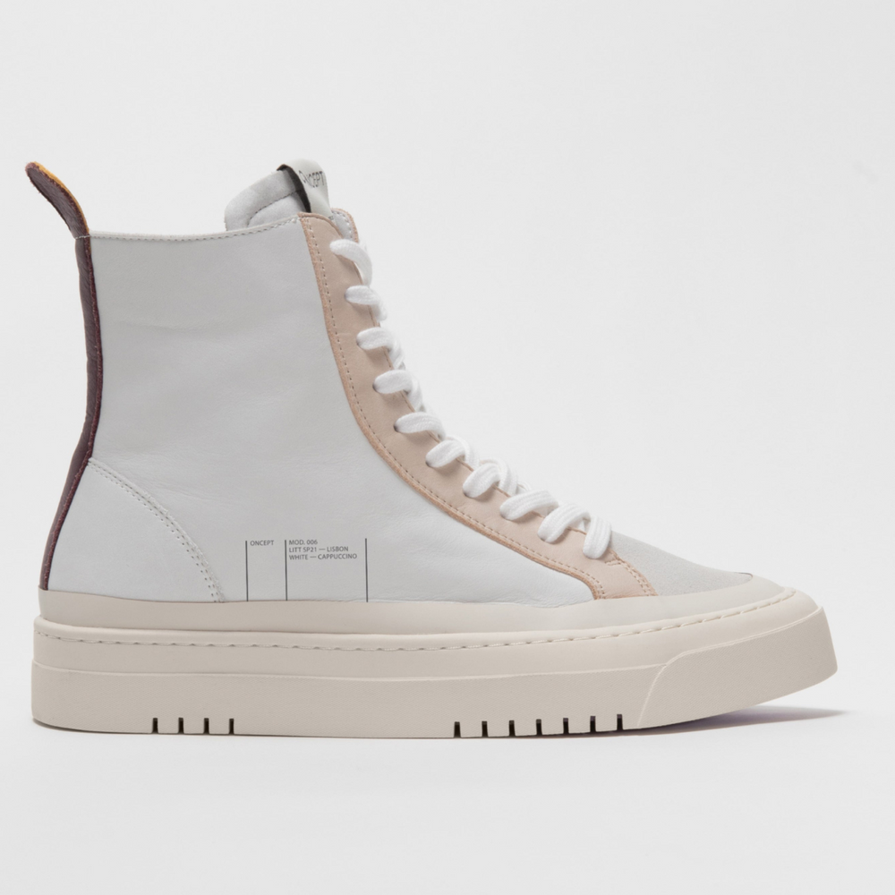 Oncept Lisbon Sneaker - White Cloud/Cappuccino