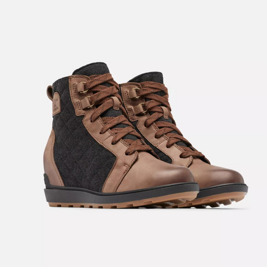 SOREL Evie II NW Lace Boot - Tobacco/Black