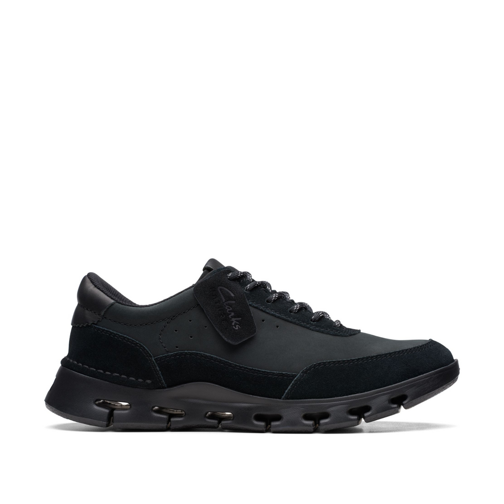 
                      
                        Clarks Nature X One Casual Sports Hybrid - Black/Black
                      
                    