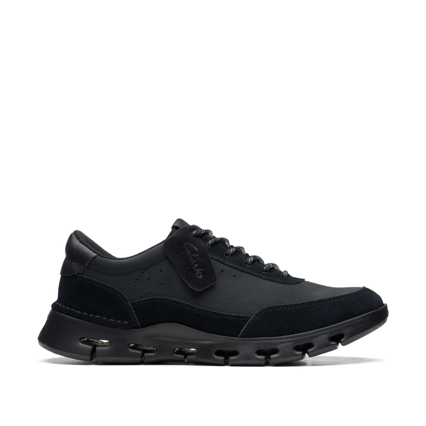 Clarks Nature X One Casual Sports Hybrid - Black/Black