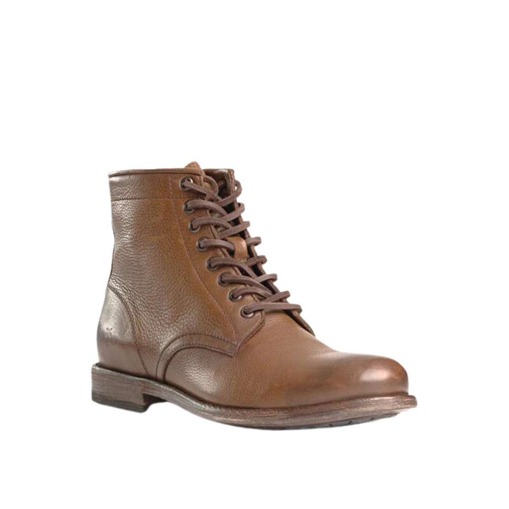 FRYE Tyler Lace Up Boot - Cognac