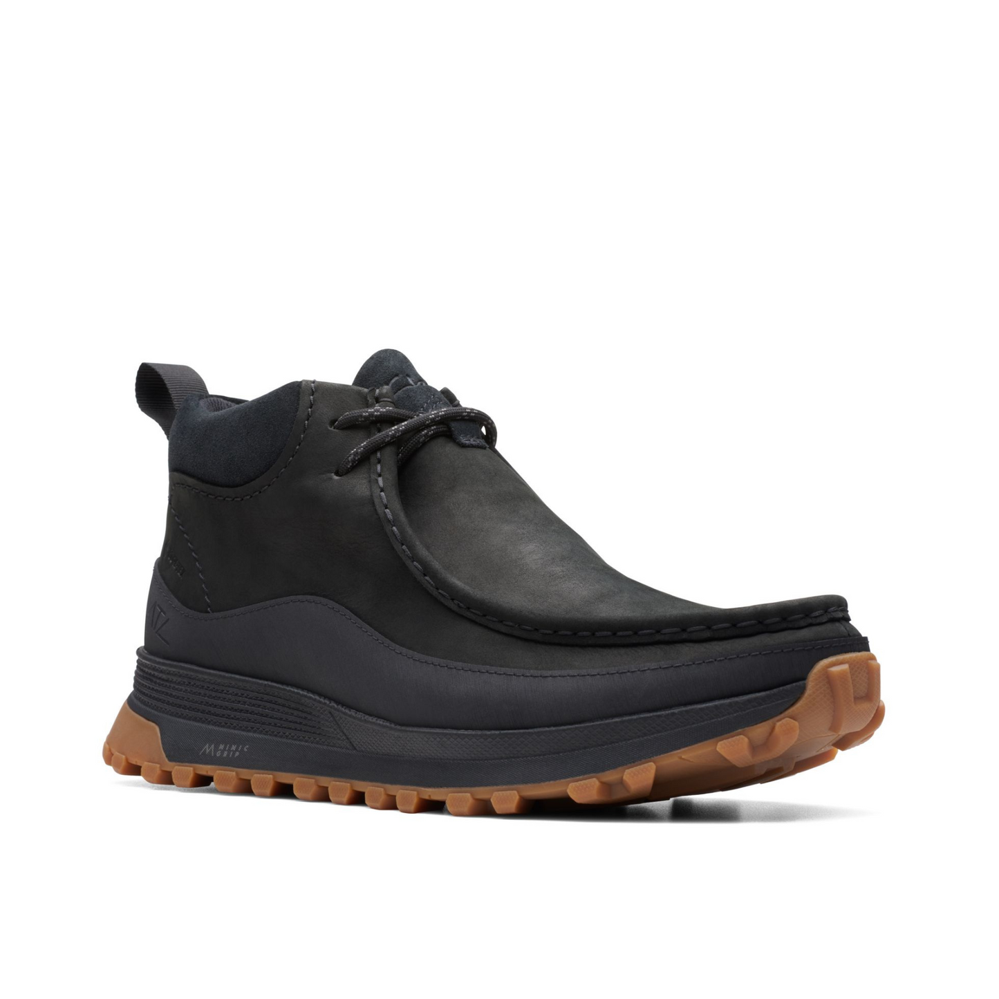 Clarks ATL Trek Wally Boot GORE TEX Black Nubuck Harbour Thread