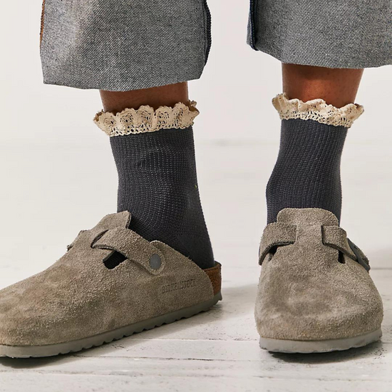 Free People Beloved Waffle Knit Ankle Socks - Assorted