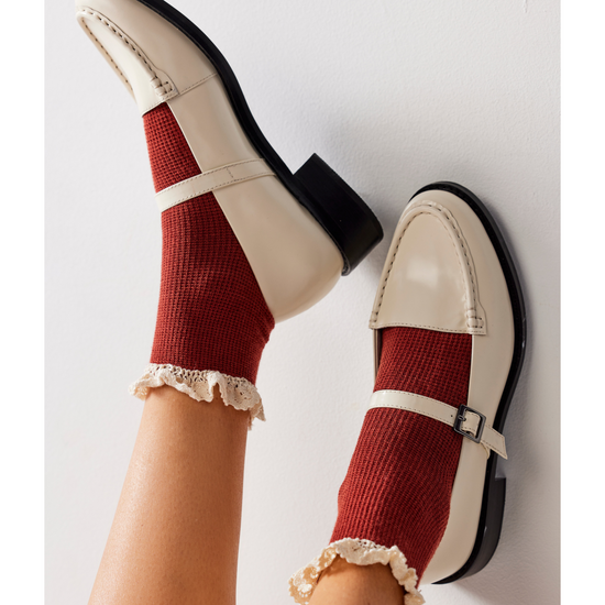 Free People Beloved Waffle Knit Ankle Socks - Assorted
