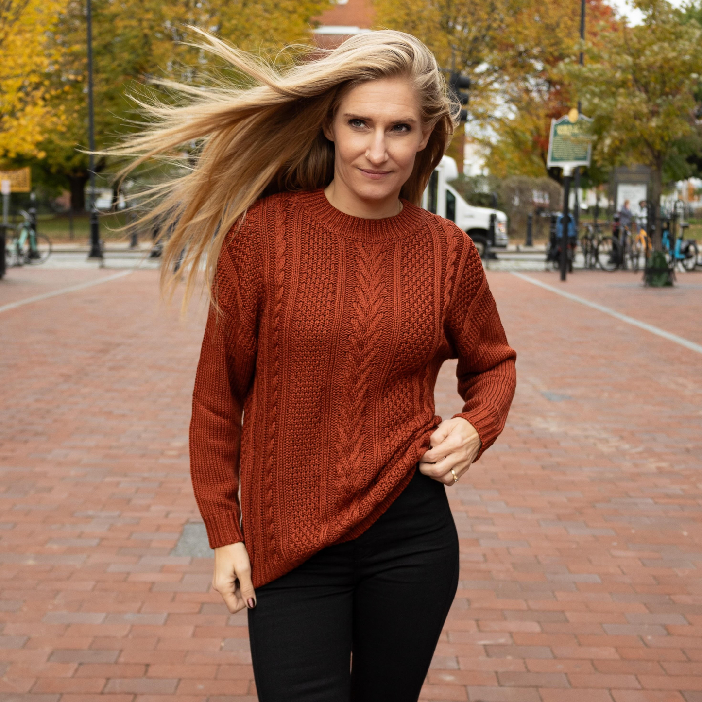 The Danielle Sweater - Clay