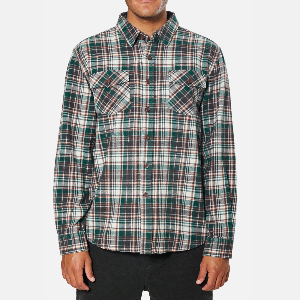 Katin Fred Flannel Shirt - Black Wash