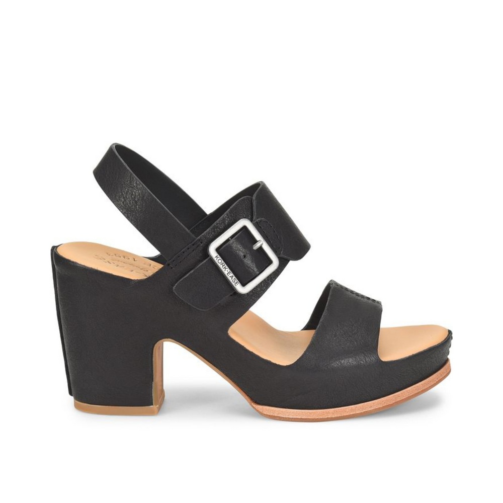 
                      
                        The San Carlos Platform Slingback Black Sandal by Kork-Ease
                      
                    