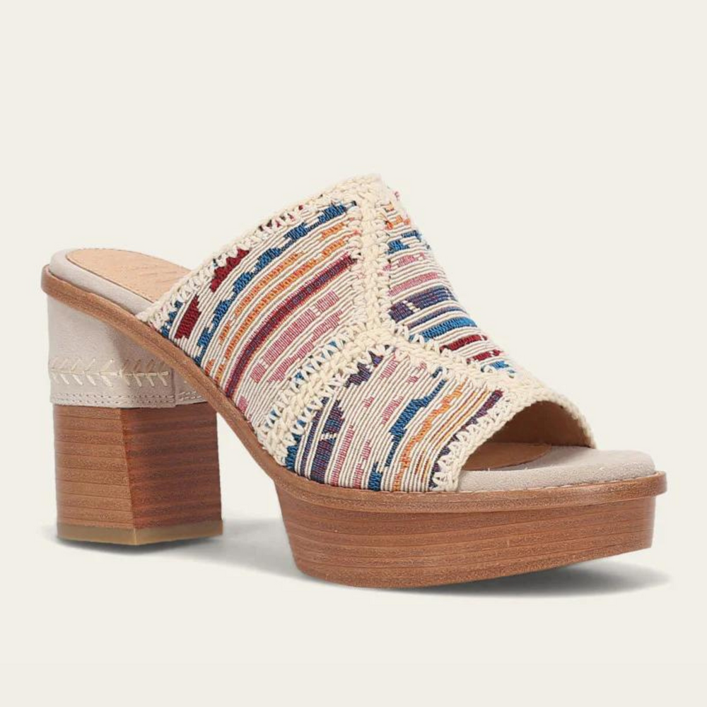 The FRYE Pipa Crochet Platform Sandal 