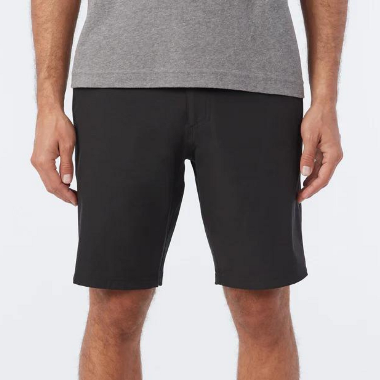 O'Neill Reserve Light Check 19" Hybrid Shorts - Black