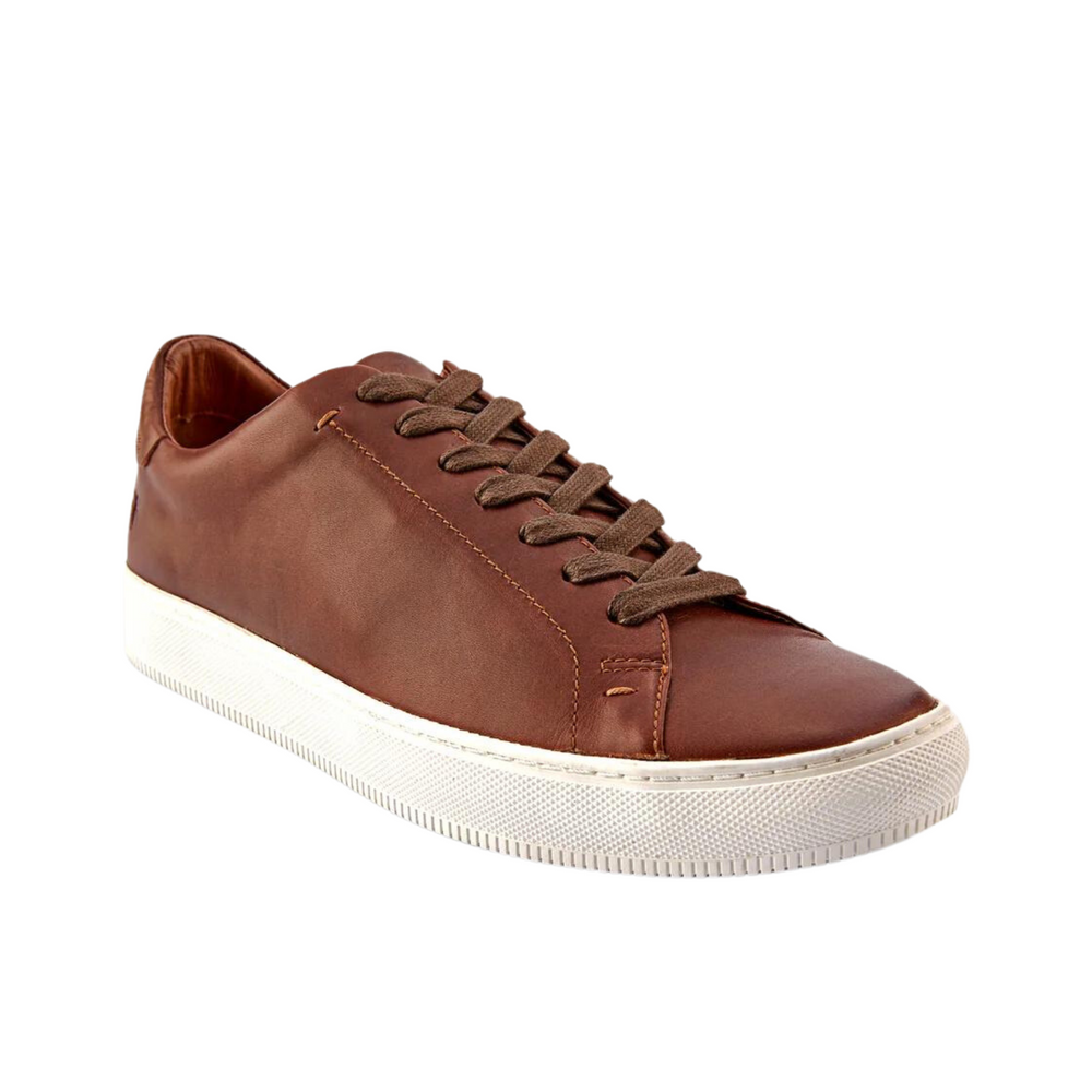 FRYE Astor Low-Lace Sneaker - Caramel