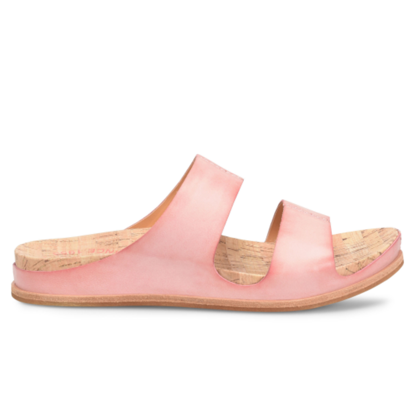 The Pink dual band Tutsi slide sandal from Kork-Ease