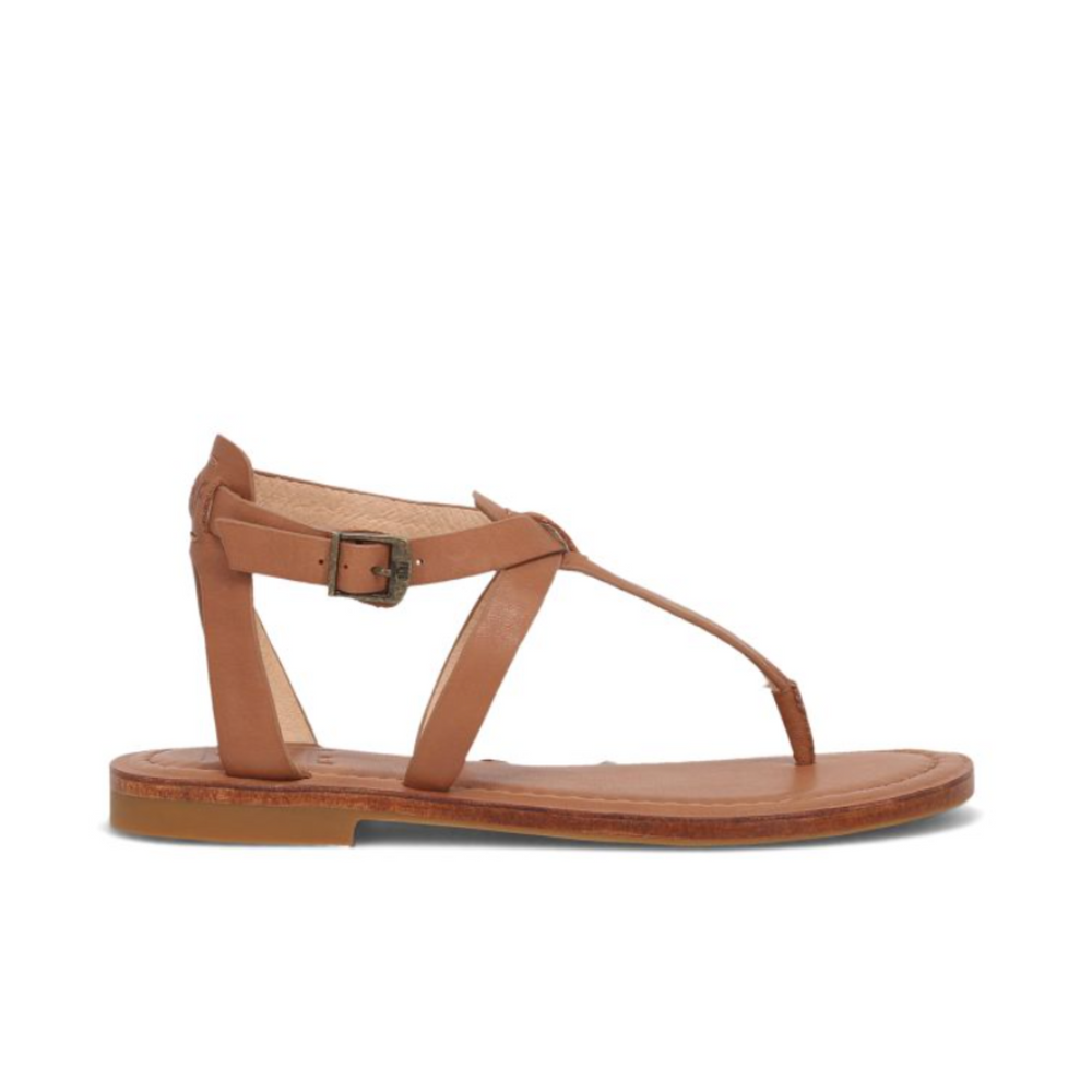 Frye's tan leather Taylor Sandals