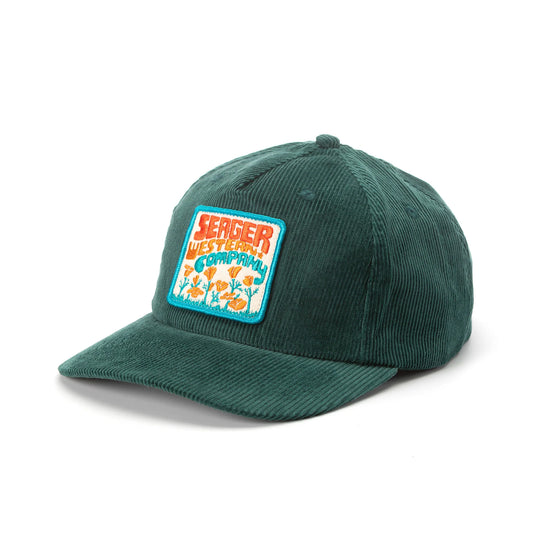 Seager's Green Trip Corduroy Snapback Hat