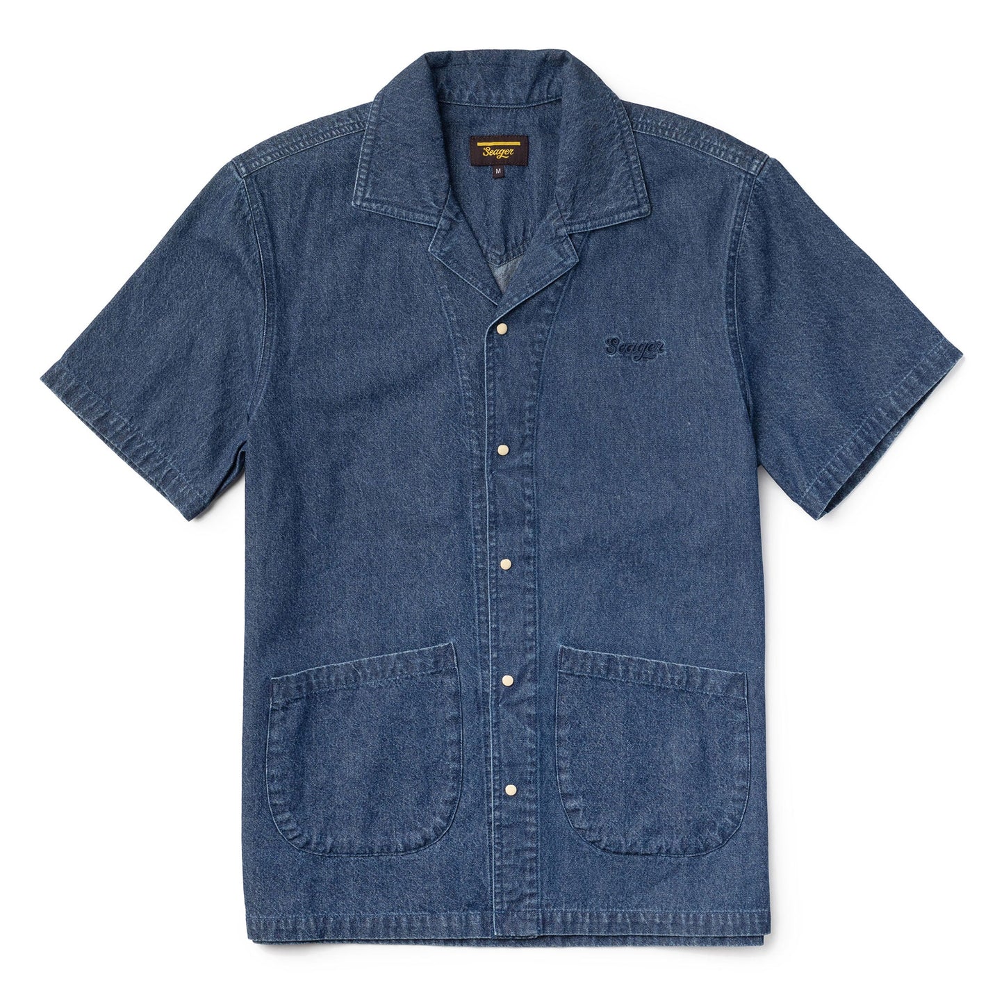 Seager's Southpaw Whippersnapper Shirt in the color Indigo