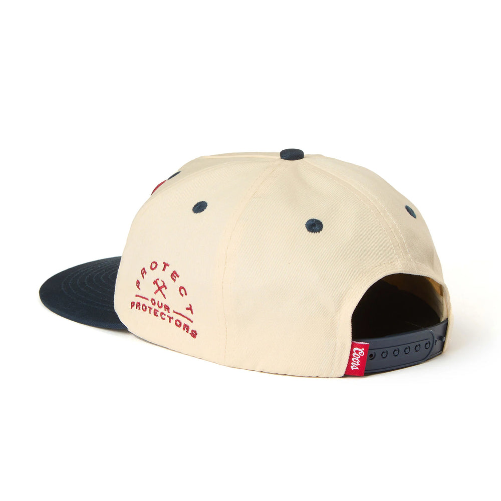 
                      
                        Seager x Coors Banquet P.O.P. Snapback Hat - Cream/Navy
                      
                    