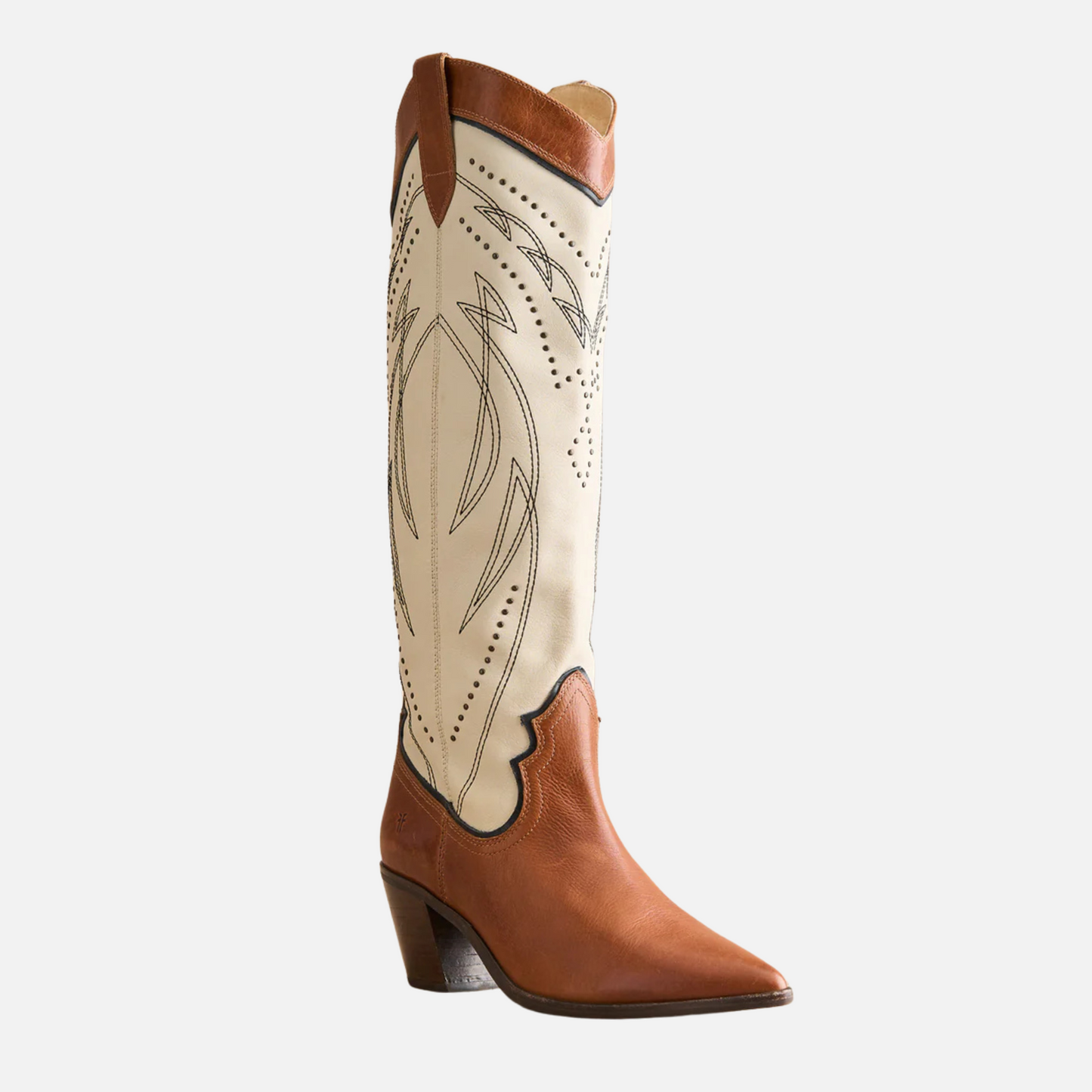 These beautifully handcrafted FRYE boots add the perfect western flair to any outfit