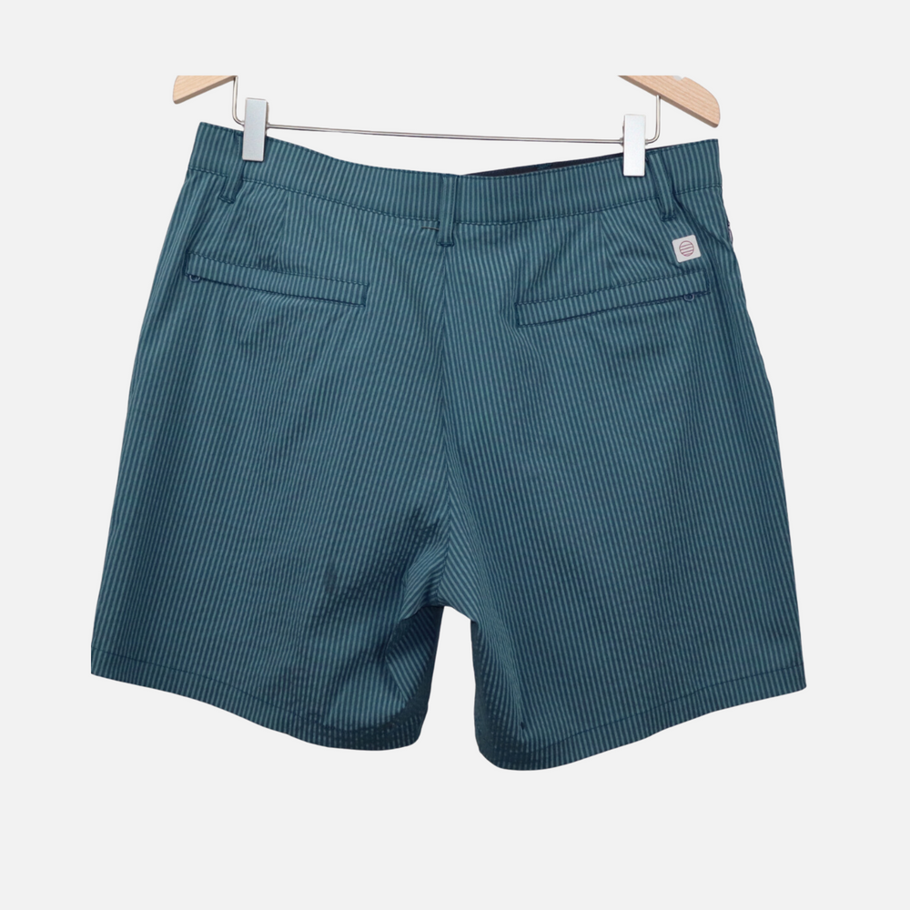 Men's teal color hybrid shorts from Marine Layer.