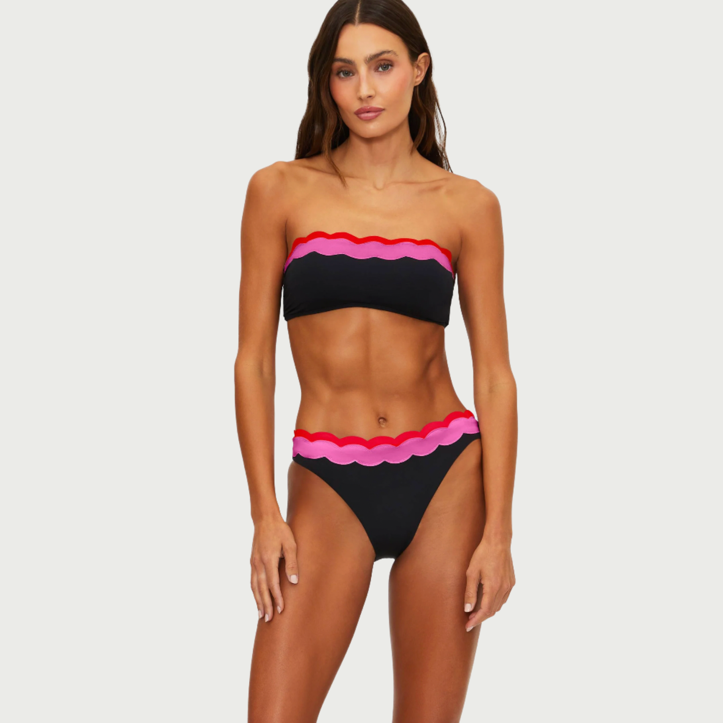 Beach Riot Sybil Top in Electric Wave