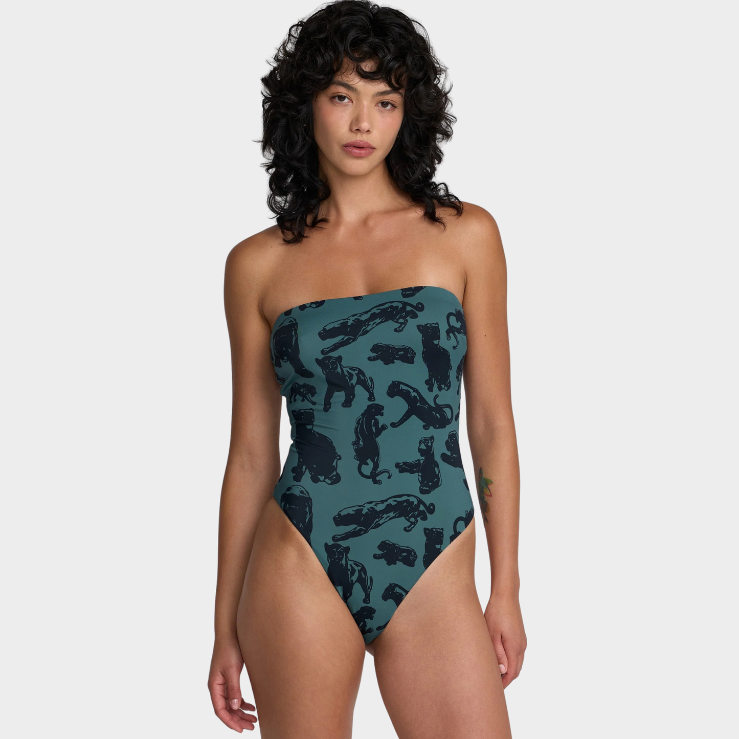 RVCA Tijuana Panthers Tubular One Piece in RVCA Black