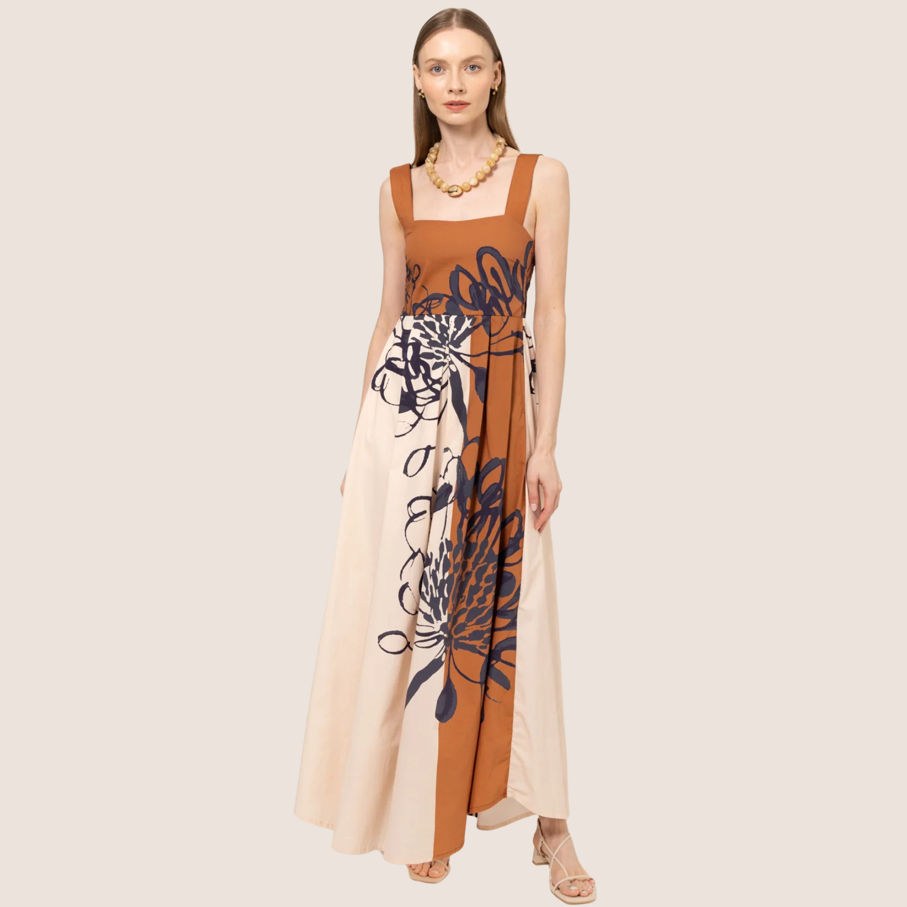 bel kazan maxi dress BEL KAZAN Anthropologie Black & White Sleeveless MAXI Dress S