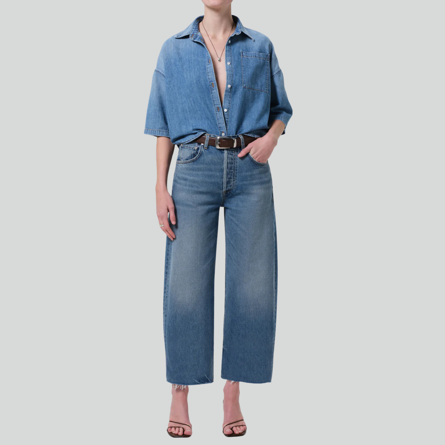 Citizens Of Humanity Ayla Raw Cropped Hem | Harbour Thread Citizens Of Humanity Ayla Raw Cropped Hem | Harbour Thread