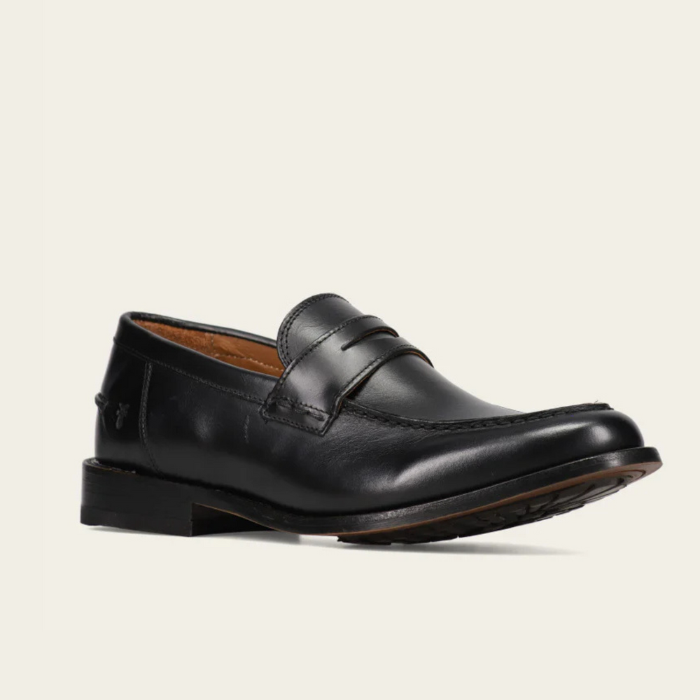 
                      
                        Shop the FRYE Tyler Flex Penny Loafer in Black at Harbour Thread in Burlington, VT. 
                      
                    