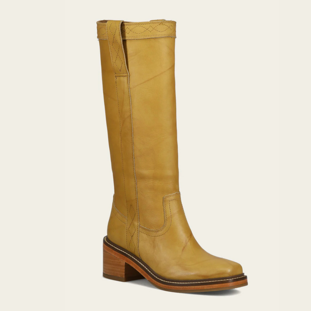 The FRYE Kate Pull On women's boot in the color Banana