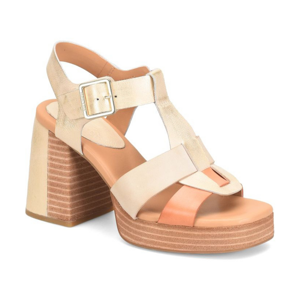 
                      
                        The The gold leather Kork-Ease Macey Platform Sandals are available at Harbour Thread
                      
                    