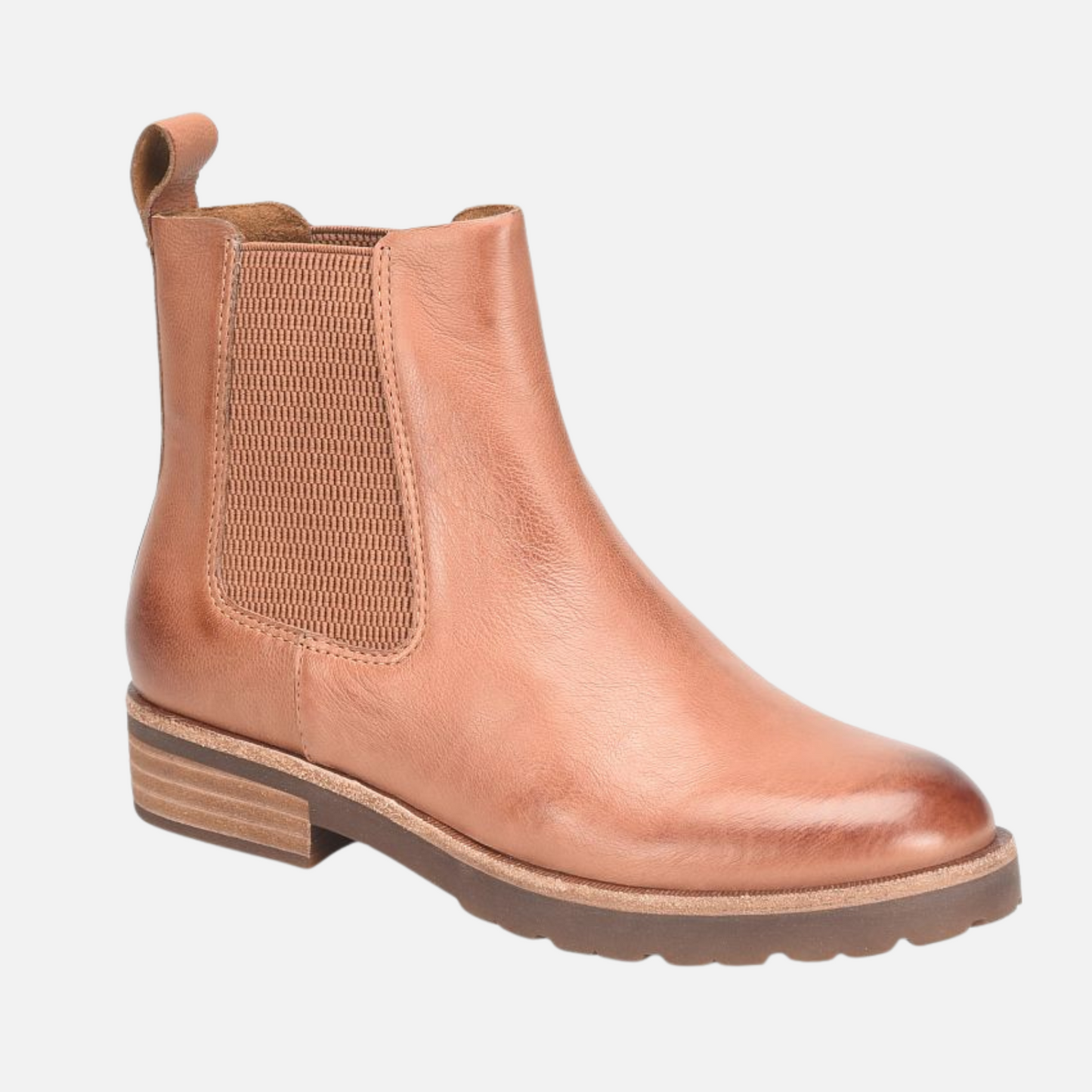 The Bristol Brown Leather Chelsea Boot by the brand Kork-Ease