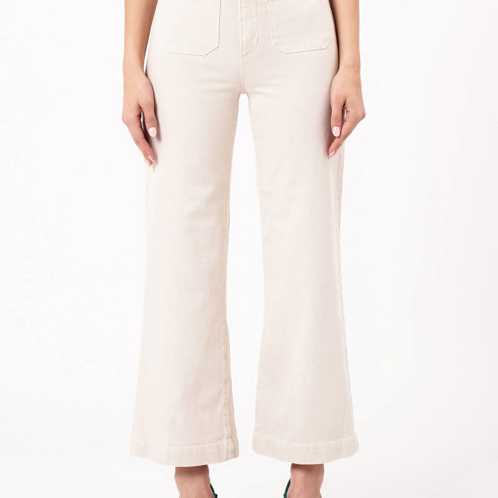 
                      
                        Front view of Rolla's Comfort Off White Sailor Jeans
                      
                    