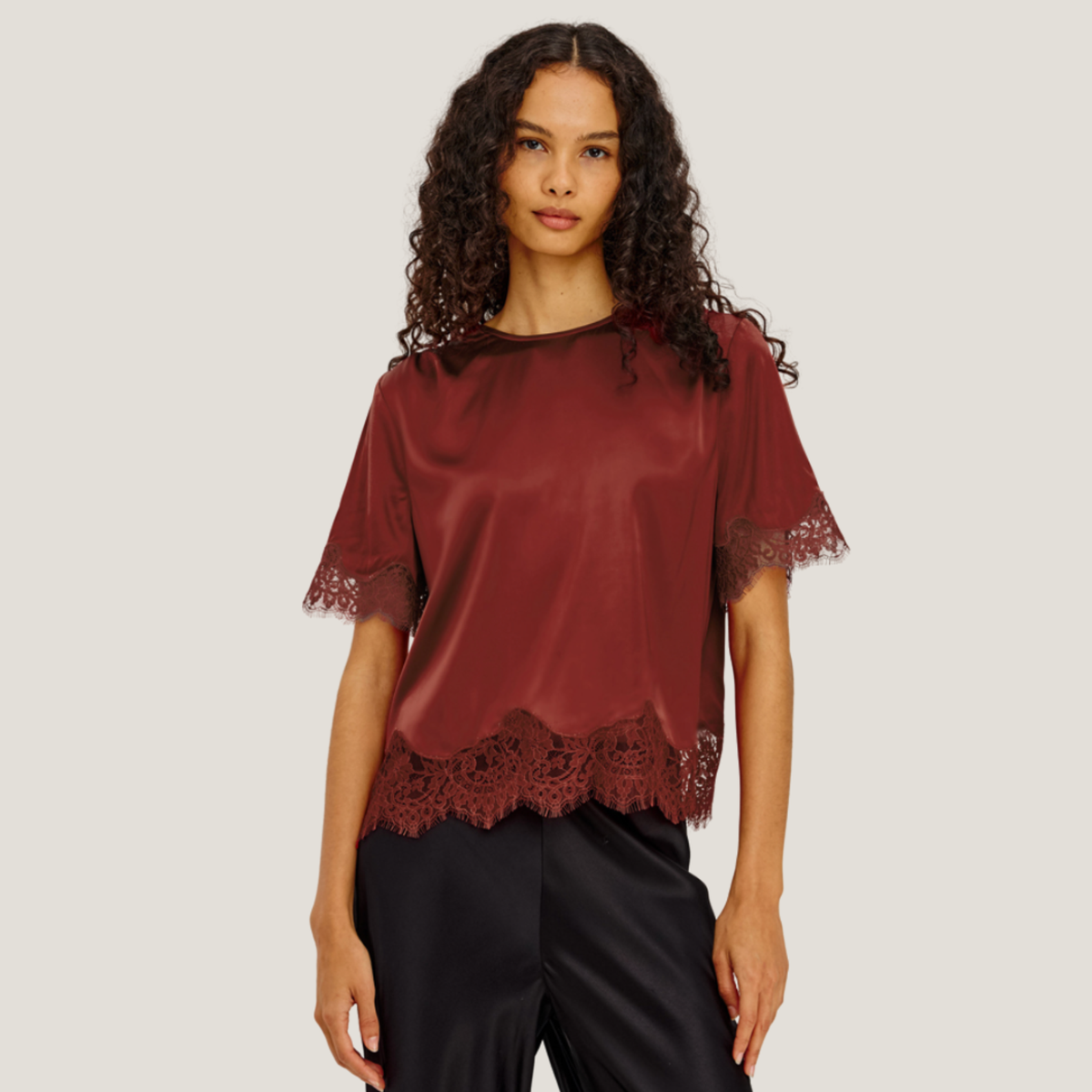 Rails Sonora Top in Crimson