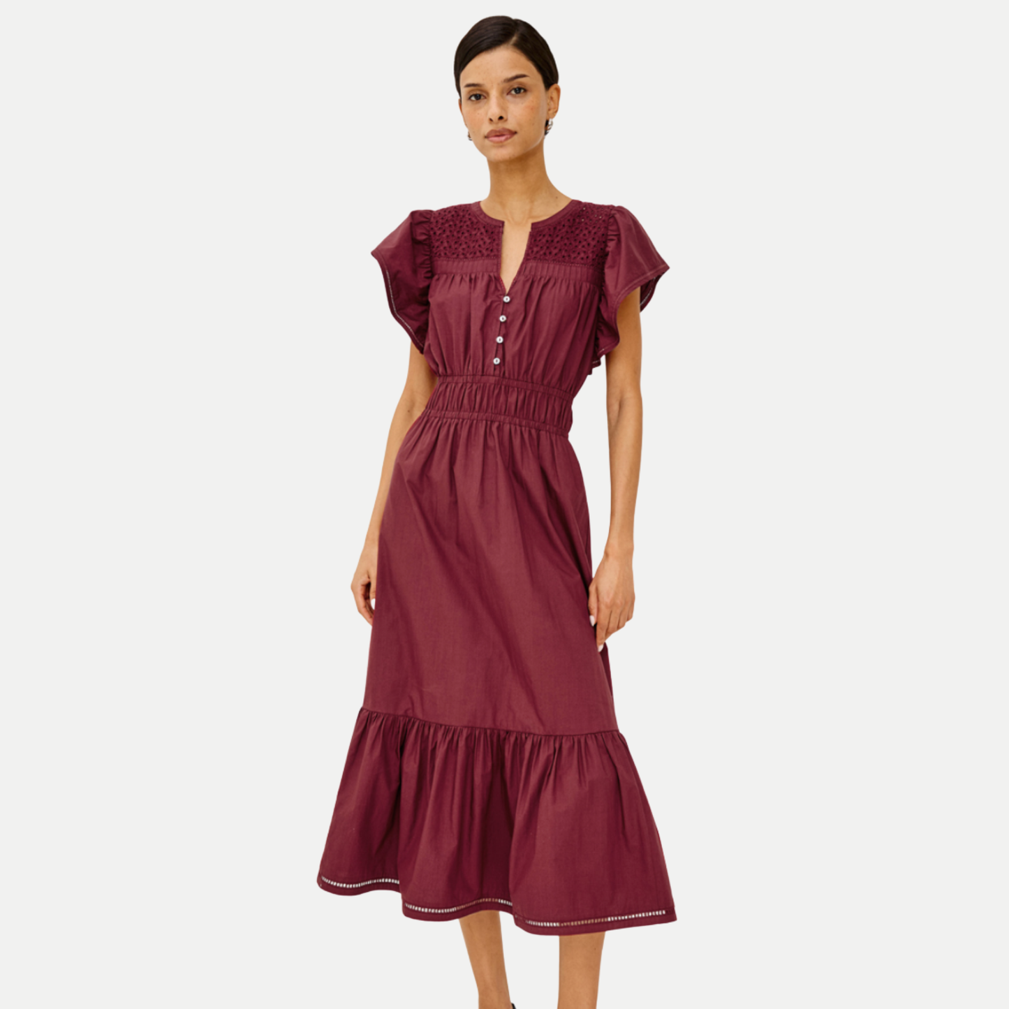 Rails Gianna Dress in the color Port