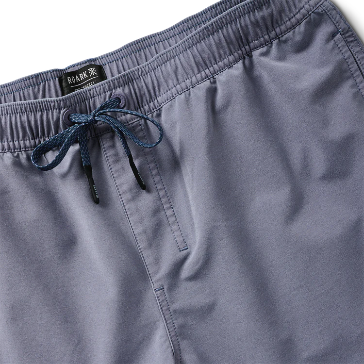 
                      
                        The Roark Shorey Trunks at Harbour Thread feature an elastic waist with drawstring and 4-way stretch fabric
                      
                    