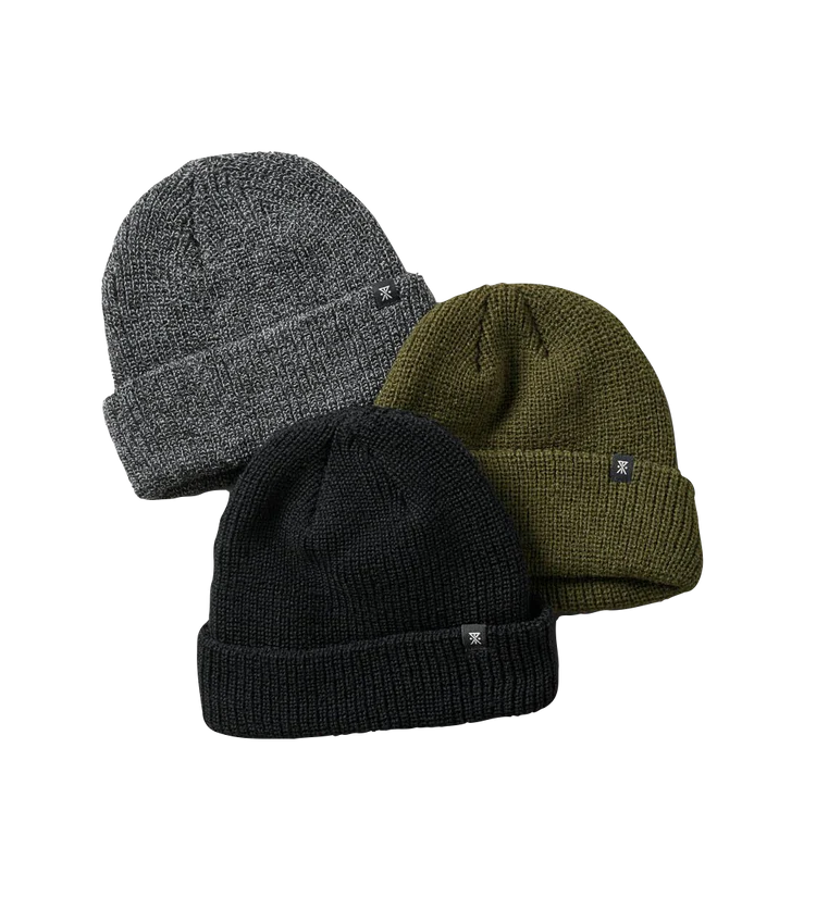 The Turks 3-pack Beanie by Roark