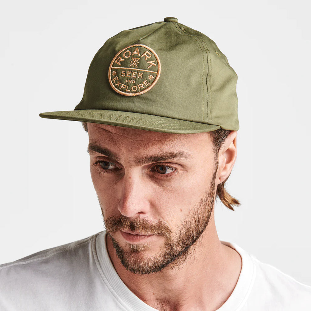 
                      
                        Roark Layover Strapback Hat - Military
                      
                    