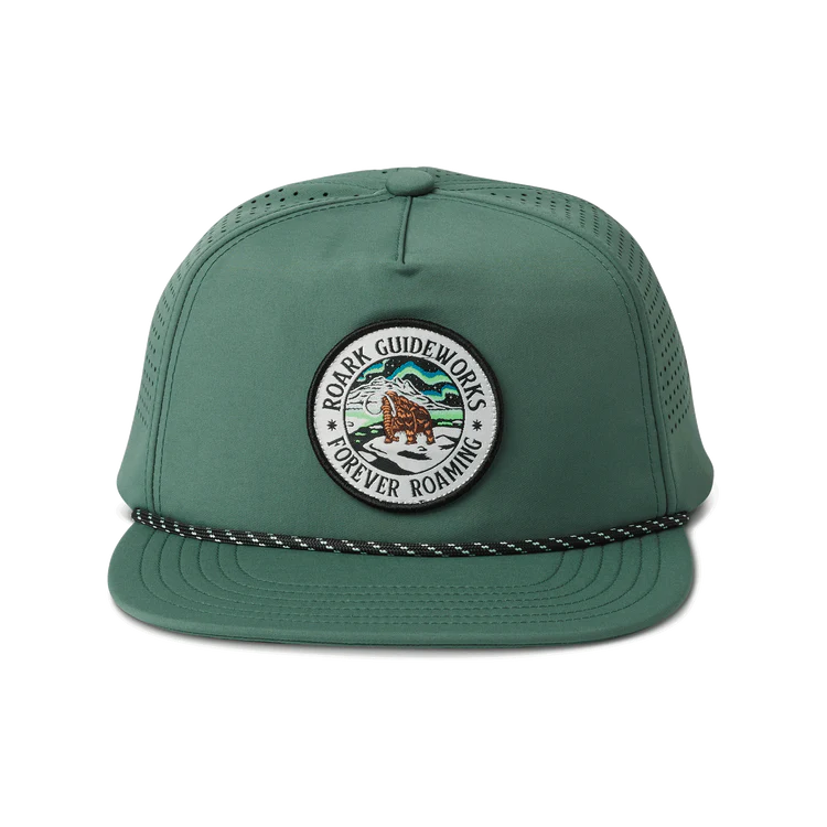 
                      
                        Front view of the Tundra Hybro Strapback Hat by Roark
                      
                    