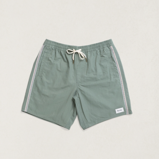Rhythm Heritage Beach Short in Desert Grass
