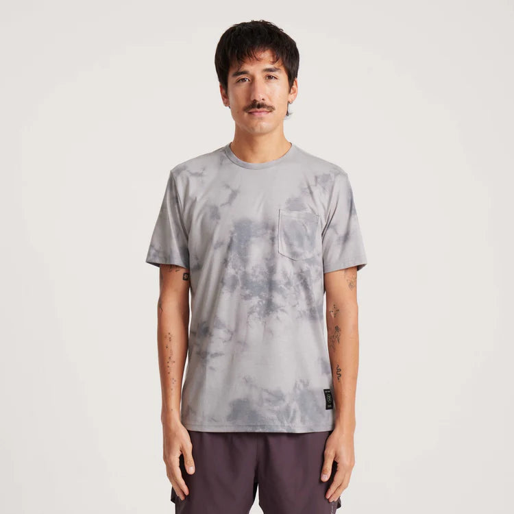 
                      
                        The Roark Mathis Pocket Short Sleeve Active Tee offers a classic crewneck tee fit with a single chest pocket
                      
                    
