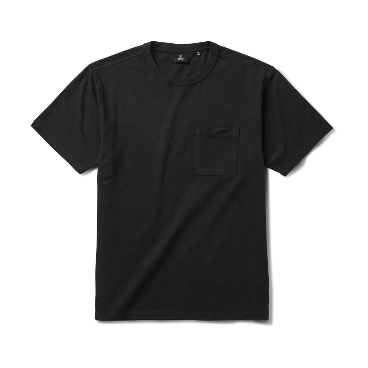 Roark Well Worn Organic Short Sleeve Tee in Black