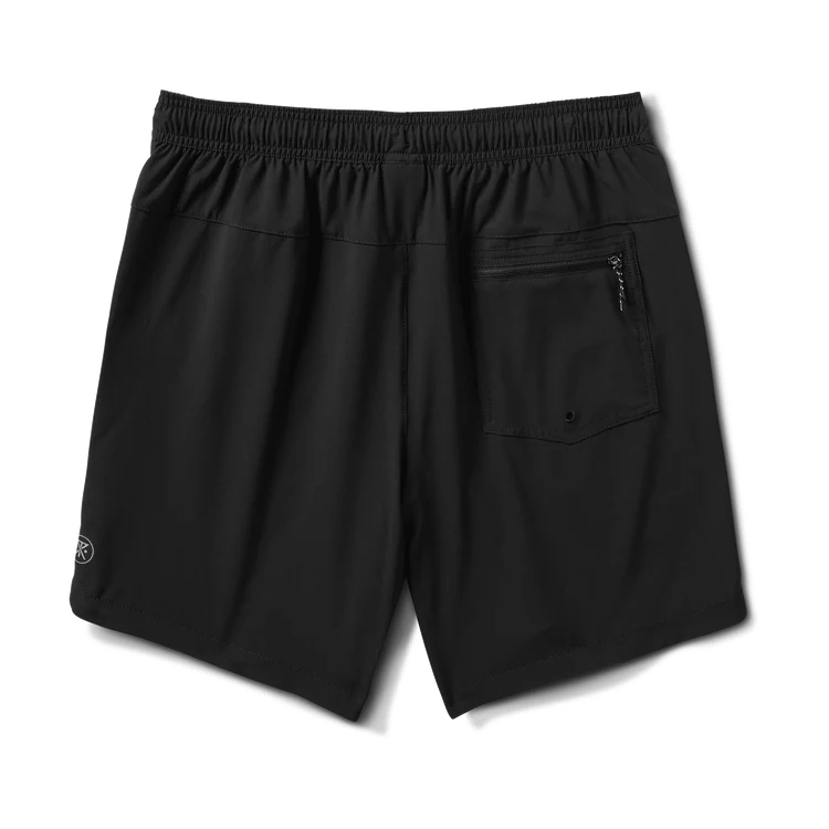 
                      
                        The Roark Serrano 7" Active Stretch Shorts offer a convenient back zip pocket
                      
                    