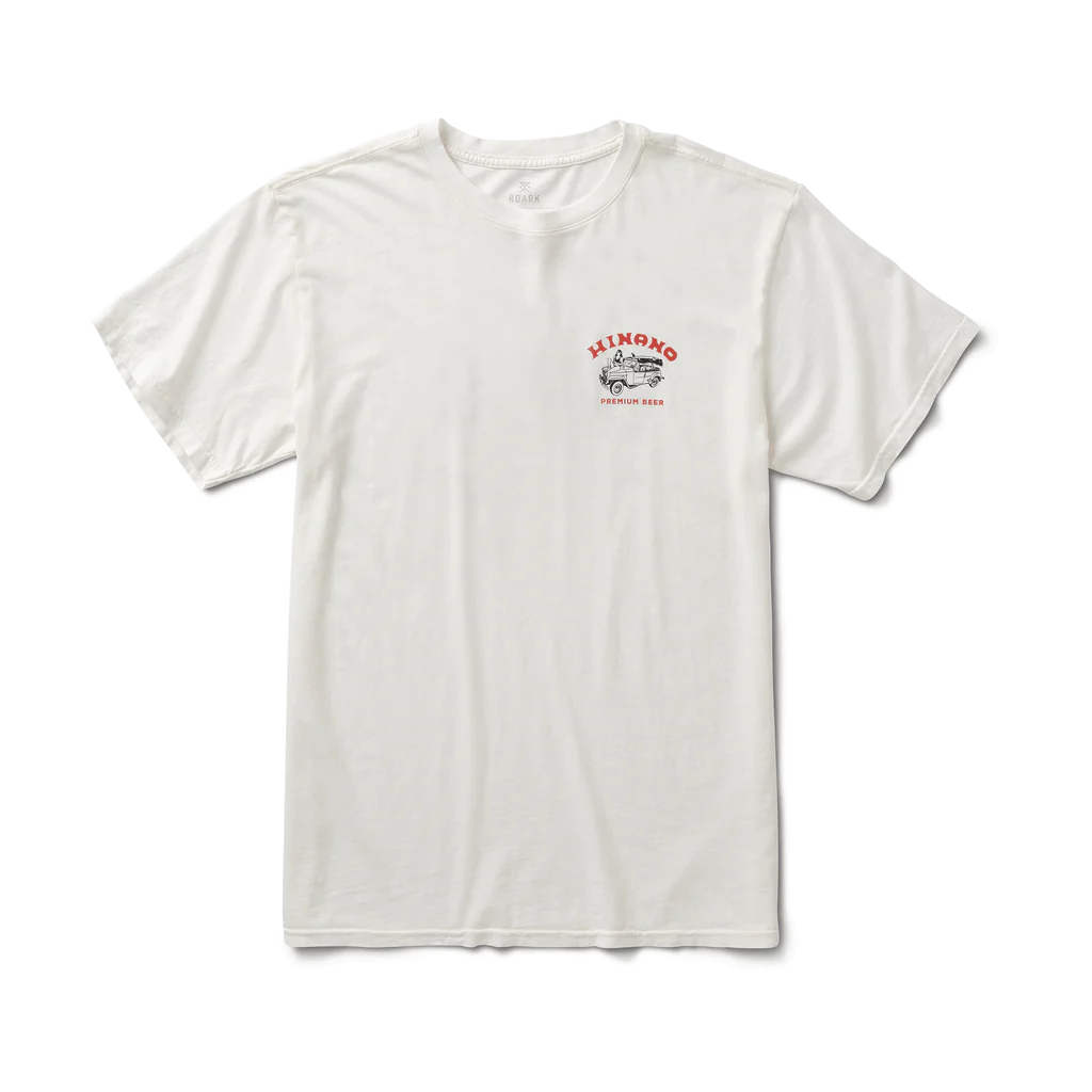 Roark Hinano Beer Caddy Premium T-Shirt - Off White