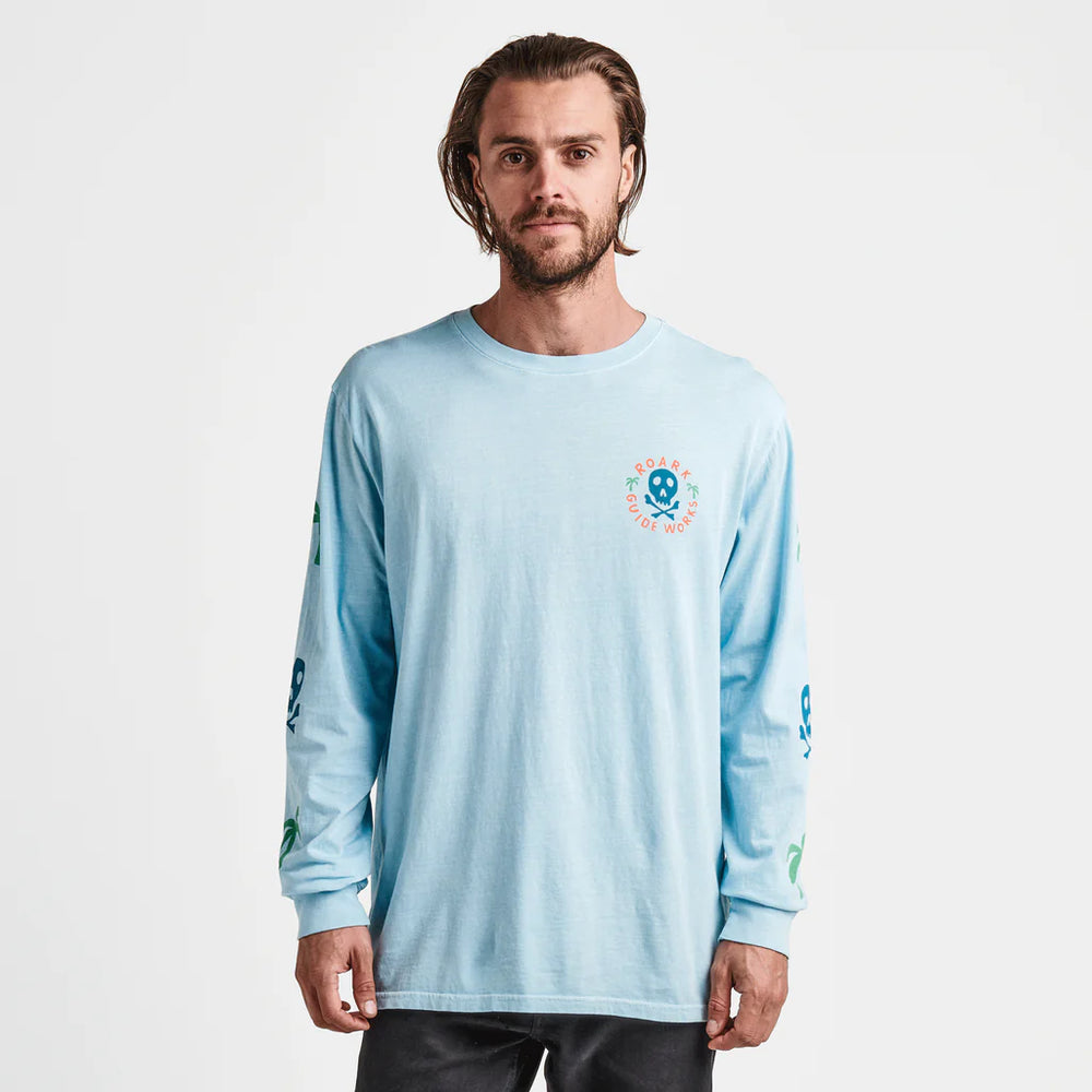 
                      
                        Roark Guideworks Skull Long Sleeve Premium Tee - Light Blue
                      
                    
