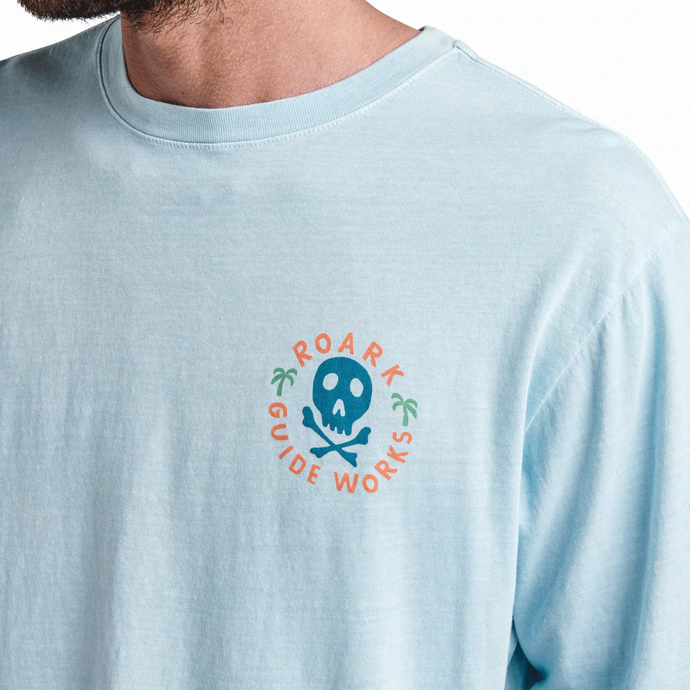 
                      
                        Roark Guideworks Skull Long Sleeve Premium Tee - Light Blue
                      
                    