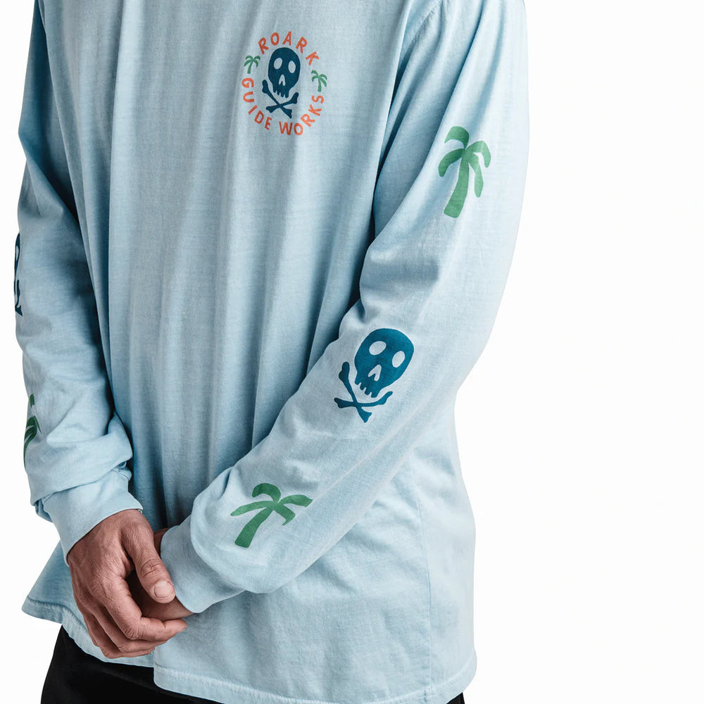 
                      
                        Roark Guideworks Skull Long Sleeve Premium Tee - Light Blue
                      
                    