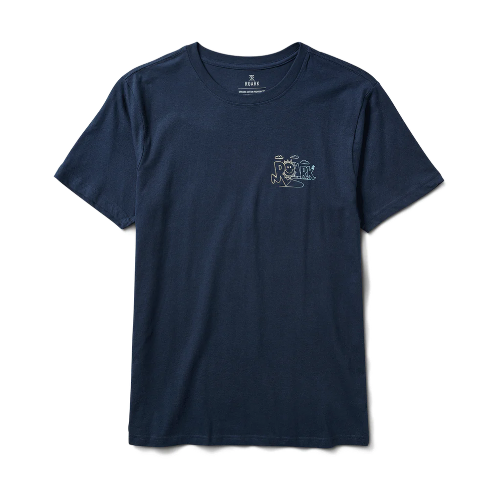 Roark Happy Daze Tee - Navy