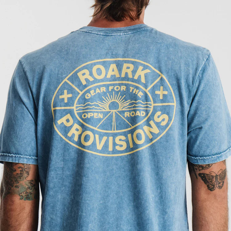 
                      
                        Back design detail on the Provisions Premium Tee by Roark
                      
                    